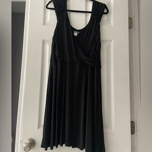 Venus sleeveless dress, black, NWOT. Size XL.